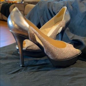 Marc Fisher Glitter Heel